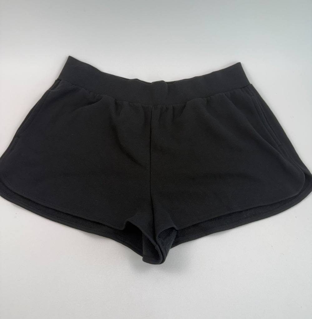 Victoria's Secret On Point Elastic Waist Short w/ Pocket & Logo Black XXL NWT